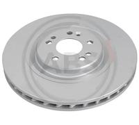 2x Disco freno ventilato 17037 A.B.S. per MERCEDES-BENZ CLASSE M