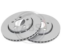 2x Disco freno ventilato 17059 A.B.S. per VW AUDI SEAT SKODA