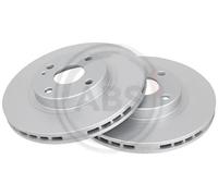 2x Disco freno ventilato 17091 A.B.S. per MAZDA 323 S VI Tre volumi
