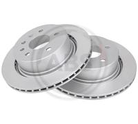 2x Disco freno ventilato 17147 A.B.S. per OPEL OMEGA B OMEGA B Familiare