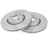 2X Original A.B.S. Disco Freno 17158 Per Renault