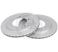 2x Disco freno ventilato 17164 A.B.S. per SUZUKI GRAND VITARA I GRAND VITARA II