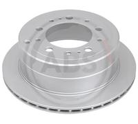 2x Disco freno ventilato 17174 A.B.S. per TOYOTA LEXUS