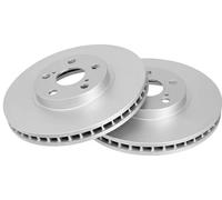 2x Disco freno ventilato 17181 A.B.S. per TOYOTA CELICA Coupé CELICA Cabriolet