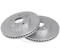 2x Disco freno ventilato 17183 A.B.S. per TOYOTA RAV 4 II