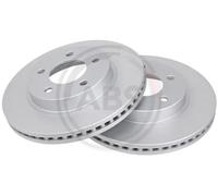2x Disco freno ventilato 17261 A.B.S. per CHRYSLER 300M CONCORDE
