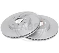 2x Disco freno ventilato 17341 A.B.S. per HONDA ACCORD VI ACCORD VI Hatchback