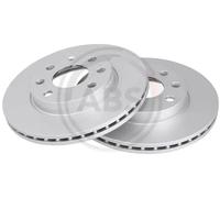 2x Disco freno ventilato 17362 A.B.S. per OPEL CORSA C CORSA C Furgone/hatchback