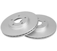 2x Disco freno ventilato 17416 A.B.S. per FORD TOURNEO CONNECT TRANSIT CONNECT