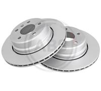 2x Disco freno ventilato 17476 A.B.S. per BMW X5
