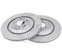 2x Disco freno ventilato 17499 A.B.S. per VW AUDI BENTLEY