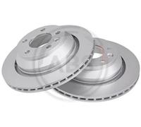 2x Disco freno ventilato 17505 A.B.S. per VW TRANSPORTER T5 Autobus MULTIVAN T5