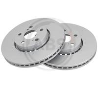 2x Disco freno ventilato 17508 A.B.S. per TOYOTA AVENSIS Liftback AVENSIS