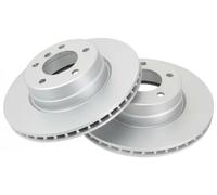 2x Disco freno ventilato 17531 A.B.S. per BMW 5 5 Touring