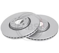 2x Disco freno ventilato 17539 A.B.S. per CADILLAC SAAB OPEL