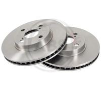 2x Disco freno ventilato 17543 A.B.S. per TOYOTA COROLLA COROLLA Tre volumi