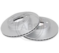 2x Disco freno ventilato 17549 A.B.S. per HYUNDAI GETZ