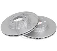 2x Disco freno ventilato 17550 A.B.S. per HYUNDAI GETZ