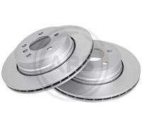 2x Disco freno ventilato 17598 A.B.S. per BMW X3
