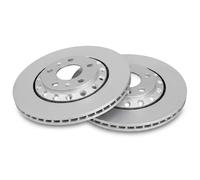 2x Disco freno ventilato 17607 A.B.S. per VW AUDI