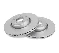 A.B.S. Disco freno 17625 ventilato per Audi A6 C6 Avant 2x