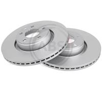 2x Disco freno ventilato 17625 A.B.S. per AUDI A6 C6 Avant A6 C6