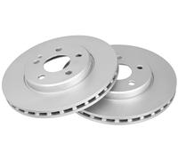 2x Disco freno ventilato 17647 A.B.S. per MERCEDES-BENZ Sports Tourer