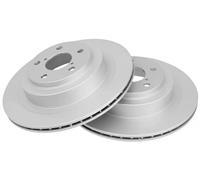 2x Disco freno ventilato 17658 A.B.S. per SUBARU IMPREZA Tre volumi OUTBACK