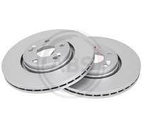 2x Disco freno ventilato 17672 A.B.S. per RENAULT SCÉNIC I MPV / Space wagon