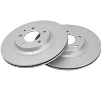 2x Disco freno ventilato 17696 A.B.S. per MAZDA RX-8