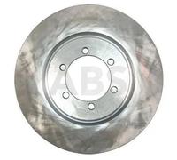 2x Disco freno ventilato 17716 A.B.S. per DAEWOO SSANGYONG