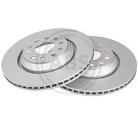 2x Disco freno ventilato 17729 A.B.S. per VW AUDI SKODA SEAT CUPRA