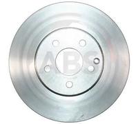 2x Disco freno ventilato 17738 A.B.S. per MERCEDES-BENZ CLASSE E