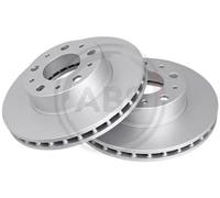 2x Disco freno ventilato 17740 A.B.S. per FIAT PEUGEOT CITROËN OPEL