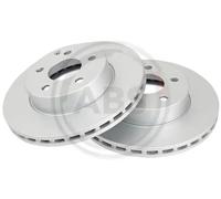 2x Disco freno ventilato 17754 A.B.S. per MERCEDES-BENZ CLASSE C T-Model