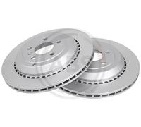 2x Disco freno ventilato 17785 A.B.S. per MERCEDES-BENZ CLASSE R CLASSE GL