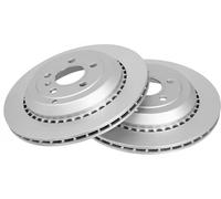 2x Disco freno ventilato 17785 A.B.S. per MERCEDES-BENZ CLASSE R L