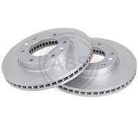 2x Disco freno ventilato 17805 A.B.S. per KIA CARNIVAL / GRAND CARNIVAL III