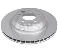 2x Disco freno ventilato 17824 A.B.S. per PORSCHE AUDI VW