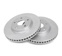2x Disco freno ventilato 17898 A.B.S. per LEXUS IS II IS C IS III
