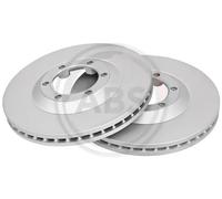 2x Disco freno ventilato 17913 A.B.S. per ISUZU D-MAX I D-MAX II