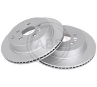 2x Disco freno ventilato 17926 A.B.S. per LAND ROVER FREELANDER 2