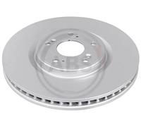 2x Disco freno ventilato 17974 A.B.S. per HONDA ACCORD VIII ACCORD IX Tre volumi