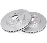 2x Disco freno ventilato 17988 A.B.S. per OPEL SAAB CHEVROLET