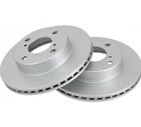 2x Disco freno ventilato 18021 A.B.S. per NISSAN SUZUKI