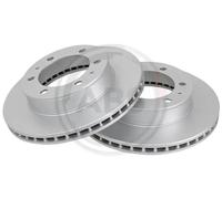 2x Disco freno ventilato 18062 A.B.S.