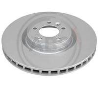 2x Disco freno ventilato 18105 A.B.S. per LAND ROVER RANGE ROVER IV