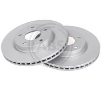 2x Disco freno ventilato 18110 A.B.S. per NISSAN JUKE PULSAR Hatchback JUKE Van