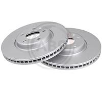 2x Disco freno ventilato 18112 A.B.S. per AUDI A7 Sportback A6 C7 A6 C7 Avant Q5