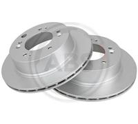 2x Disco freno ventilato 18113 A.B.S. per KIA SORENTO I SORENTO I VAN